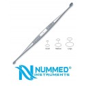 Volkmann Double Ended Spinal Curette , Spinal Instruments, Overall Length 22 cm Volkmann Double Ended Spinal Curette , Spinal Instruments, Overall Length 22 cm